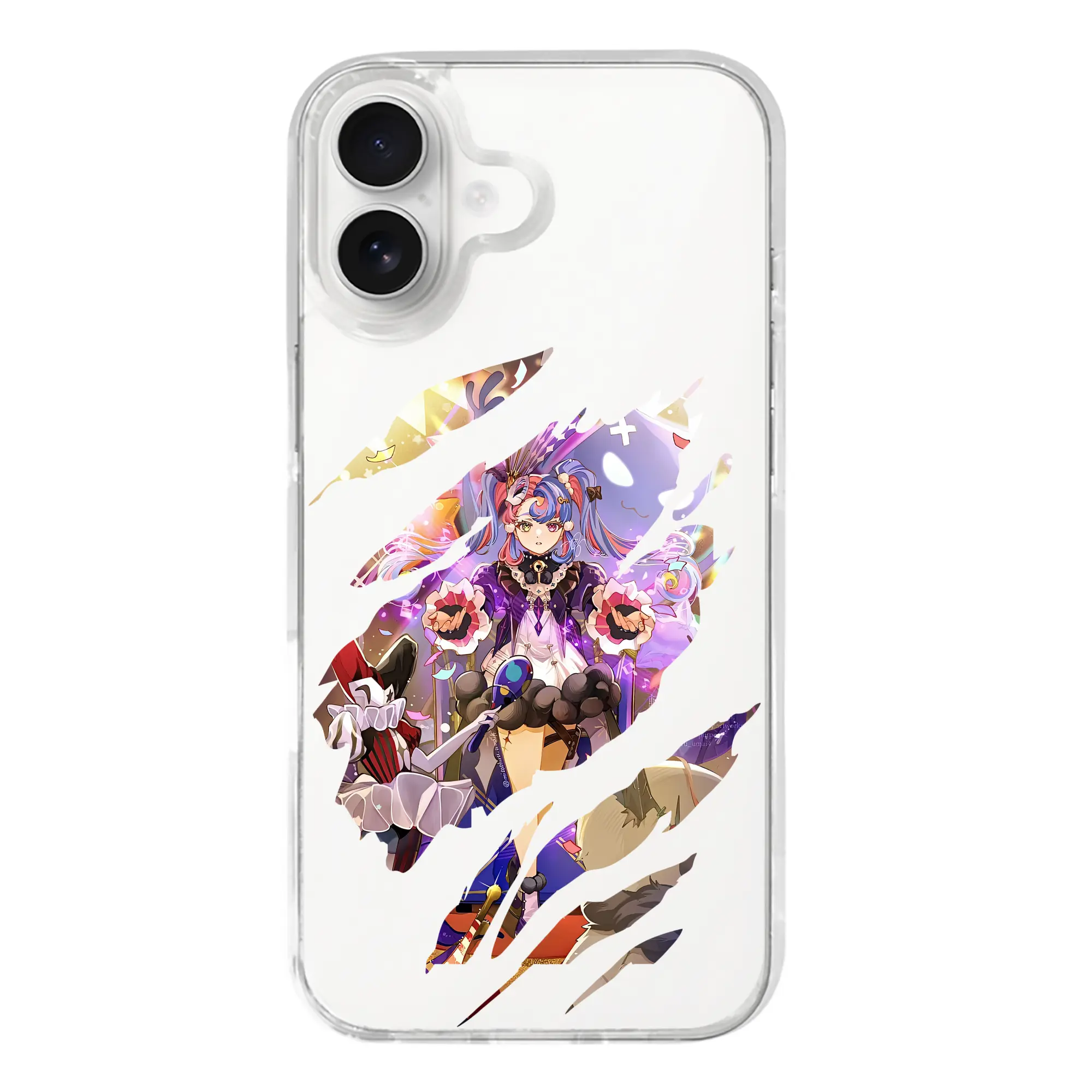 鳴潮 グッズ ロココ - iPhone 17シリーズ 透明スマホケース – 薄型・耐衝撃・精密フィット保護カバー